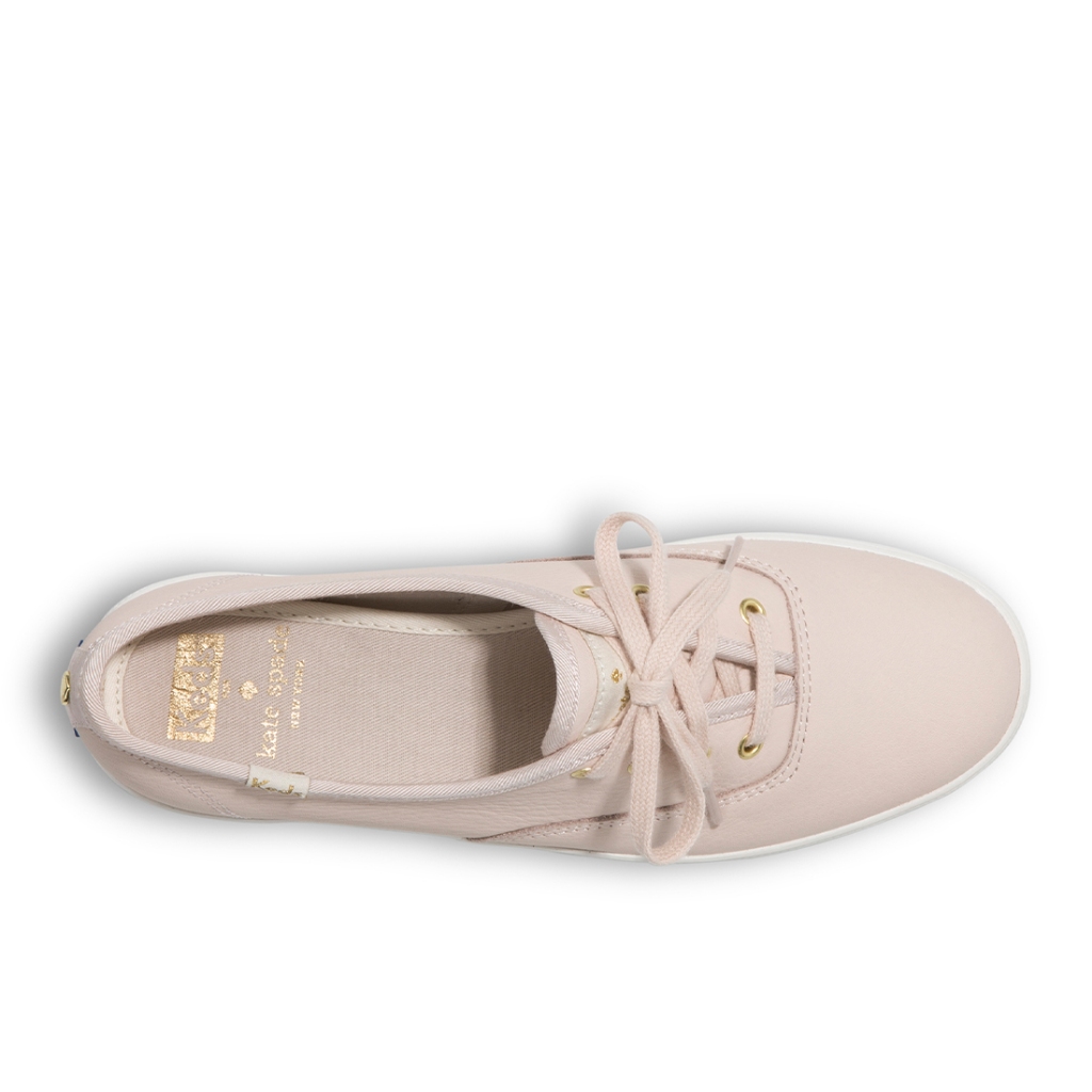 Keds Champion Kate Spade Leather Women s Sneakers Dew Rose WH57743 Shopee Philippines