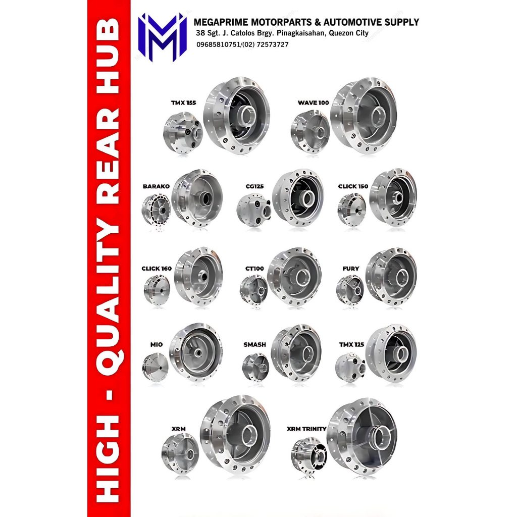 SAIYAN MOTORCYCLE REAR HUB | Shopee Philippines