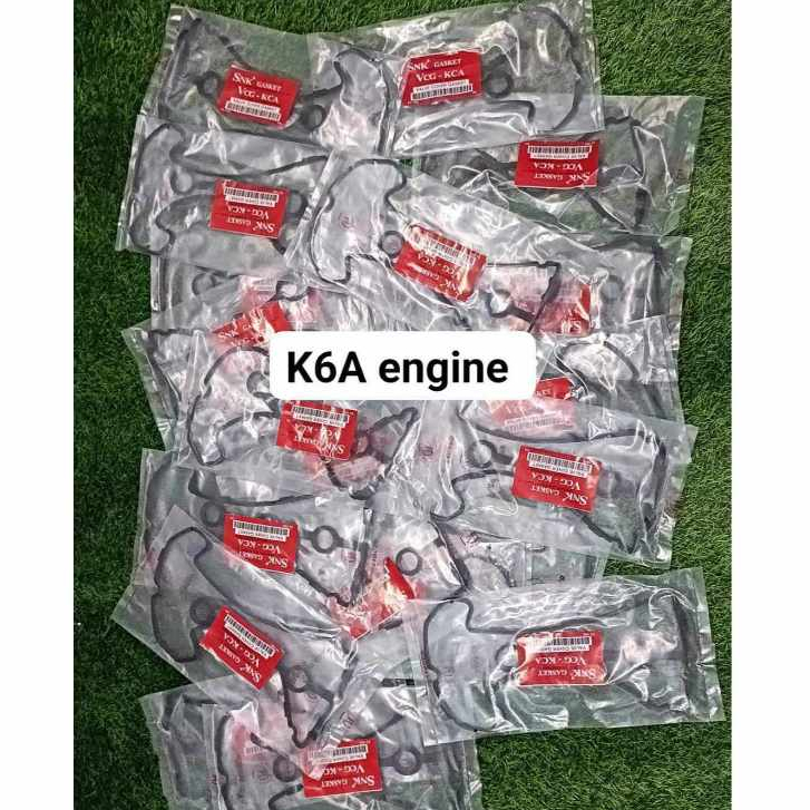 SNK Valve Cover Gasket 3 Holes for Suzuki K6A Engine Multicab ...