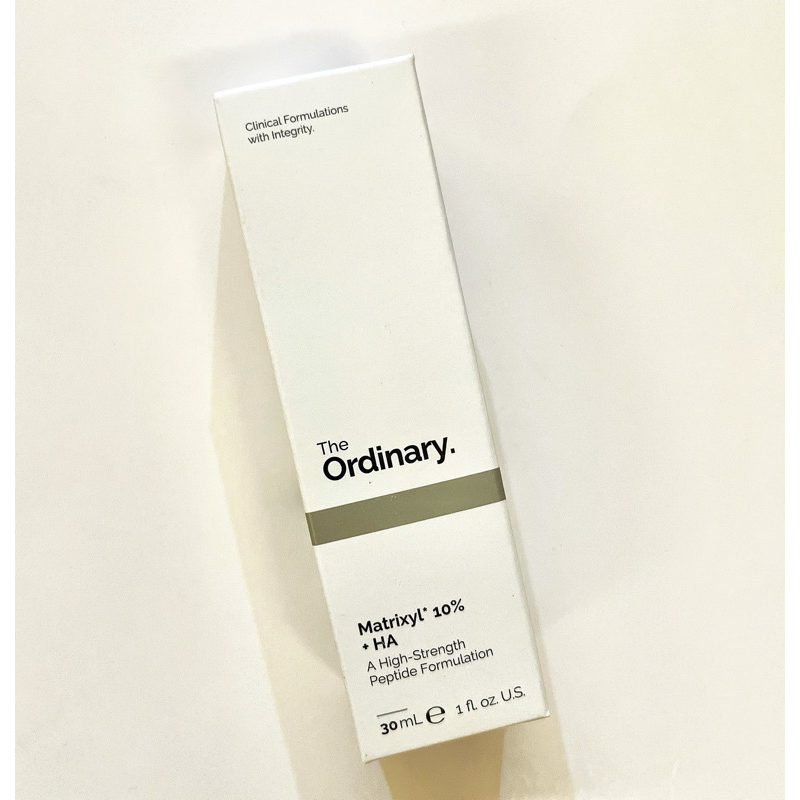 The Ordinary Matrixyl 10% + HA High Strength Peptide Formulation 30ml ...