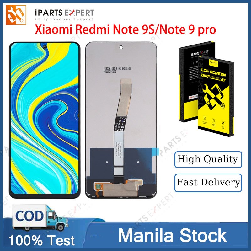 IPARTSEXPERT LCD for Xiaomi Redmi Note 9S/Note 9 pro LCD Display Screen ...
