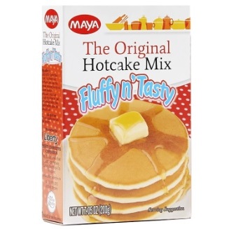 Maya The Original Hotcake/Pancake Mix Fluffy n' Tasty 200G | Shopee ...