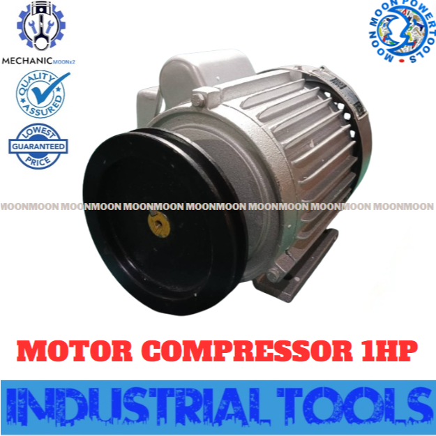 1HP Electric Motor Compressor Motor 100% Copper Gold Lion Brand ...
