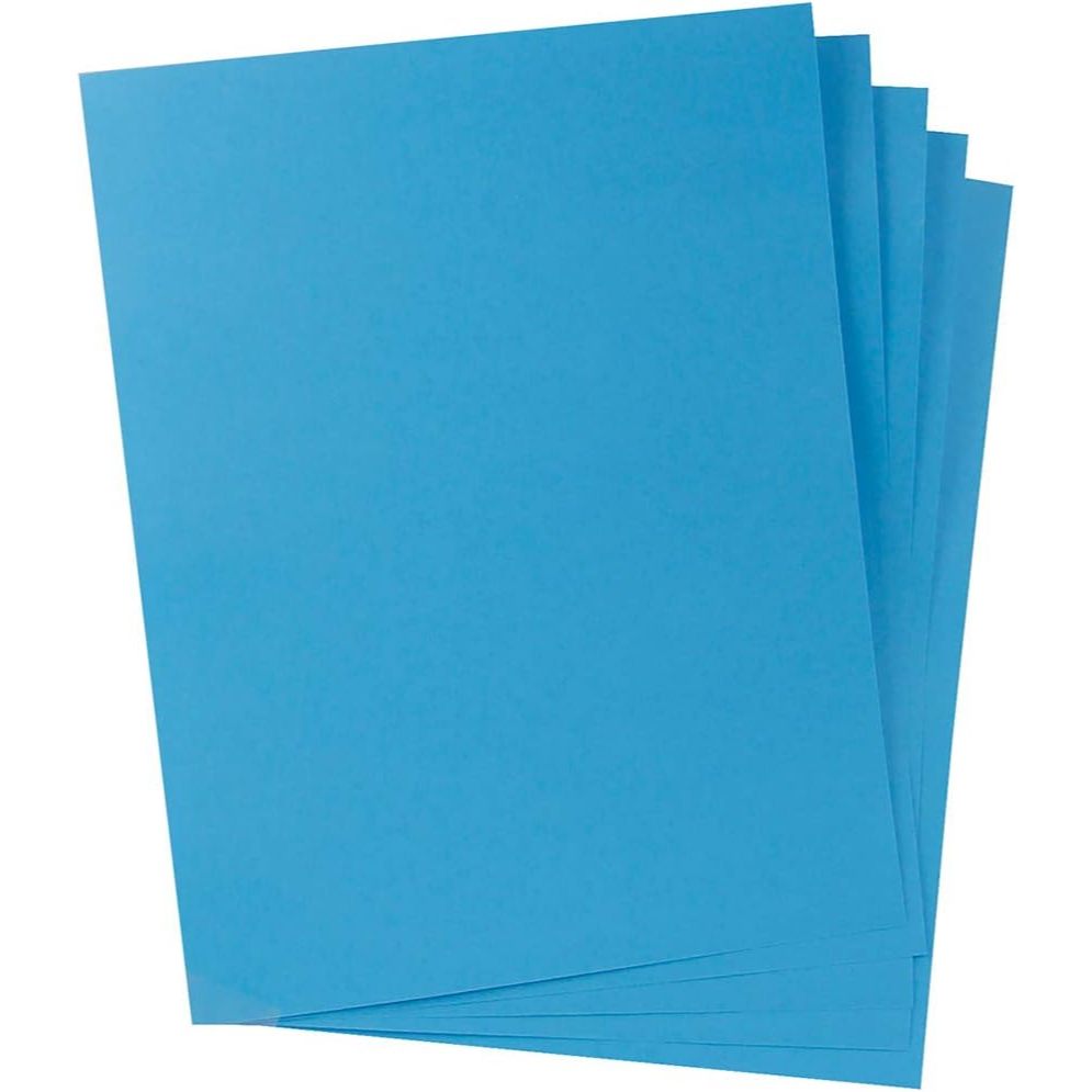EFS EcofriendlyStuffs A4 BLUE 230 GSM &180 GSM Colored Cardstock Sheets ...