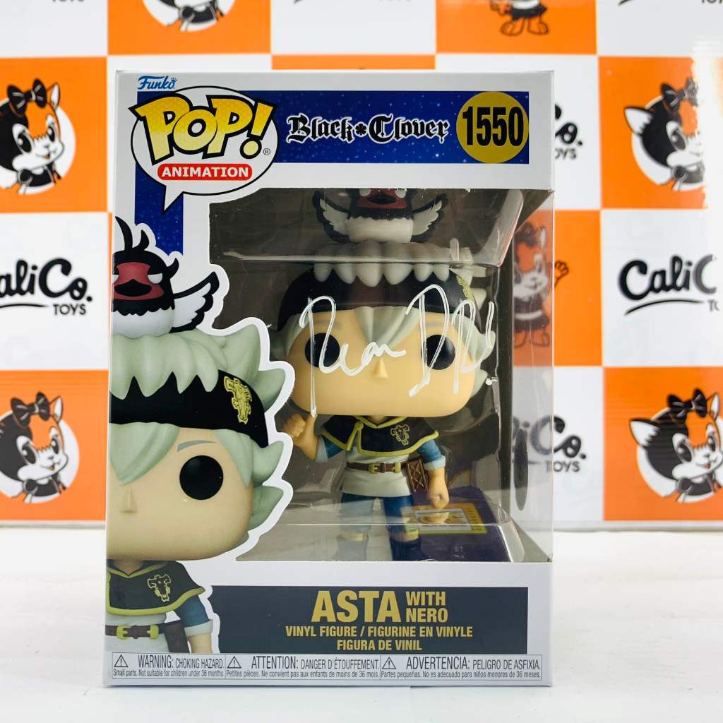 POP! Animation: Black Clover - Asta with Nero SIGNED | Shopee Philippines