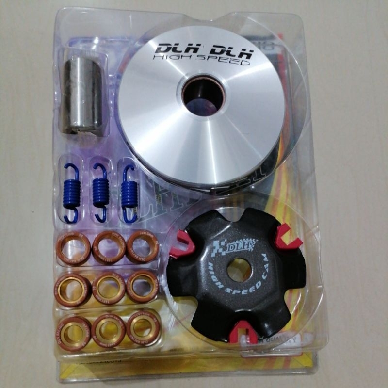 RACING PULLEY KIT DLH BRAND HONDA DIO 1 2 3, SYM CHACHA | Shopee ...