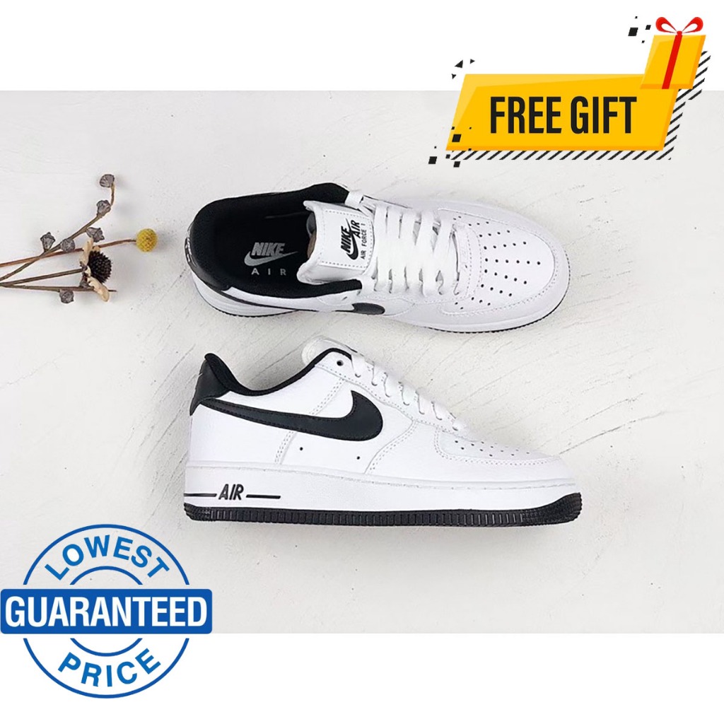 nike air force 1 Triple White af1 shoes for men and women with box and paperbag HIGHEST QUALITY