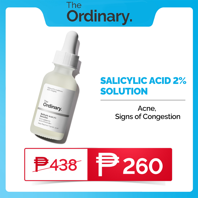 The Ordinary Salicylic Acid 2 Solution Serum Acne Pimple Remover Blackheads And Whiteheads