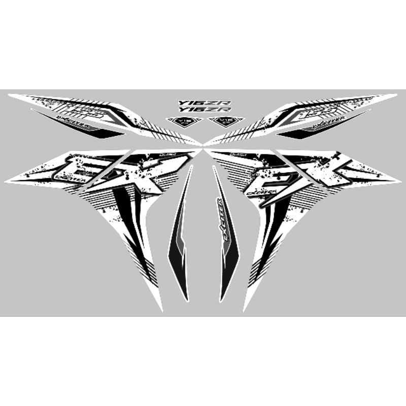 TRANSPARENT Sticker Sniper 155 Yamaha Decals | Shopee Philippines