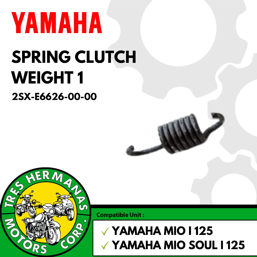 SPRING, CLUTCH WEIGHT 1 FOR YAMAHA MOTORCYCLE : MIO SOUL I 115 / MIO I ...