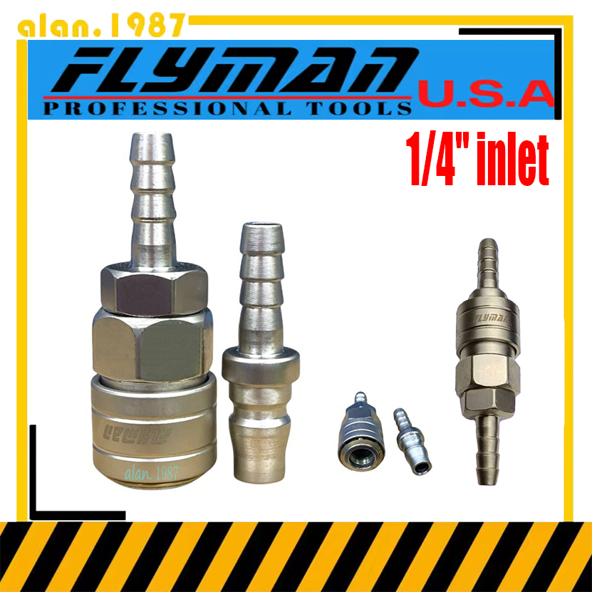 Flyman Original Pneumatic Quick Release Heavy Duty/Hose Connectors ...