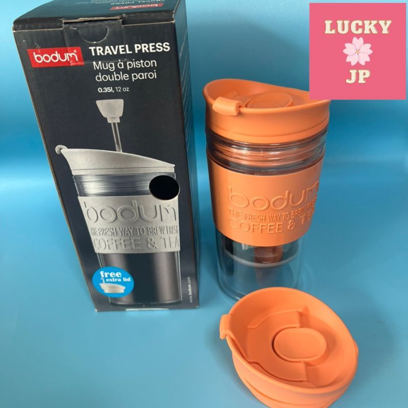 BODUM Travel Press 350ml Bellini – Portable French Press Coffee Maker,  Insulated