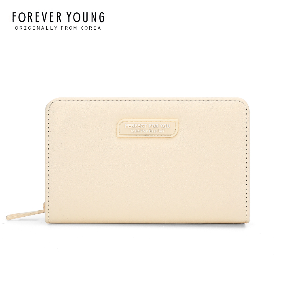 Forever Young 6308-008Y Minimalist Medium Wallet For Women | Shopee ...