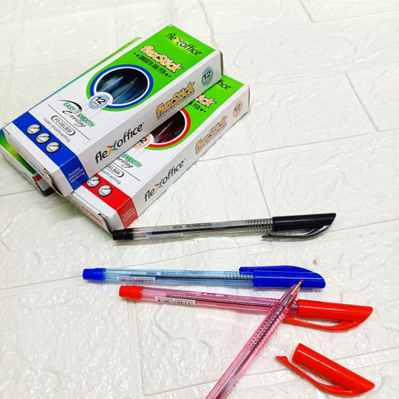 12pcs flexStick Ballpen flex office Smooth ink Pen School office ...