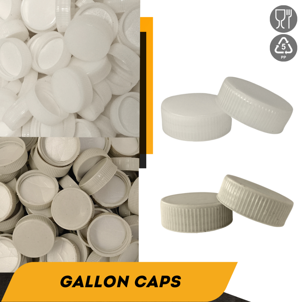 100pcs Gallon Caps with Styro Liner (Takip ng Galon) 38mm Plastic Caps ...