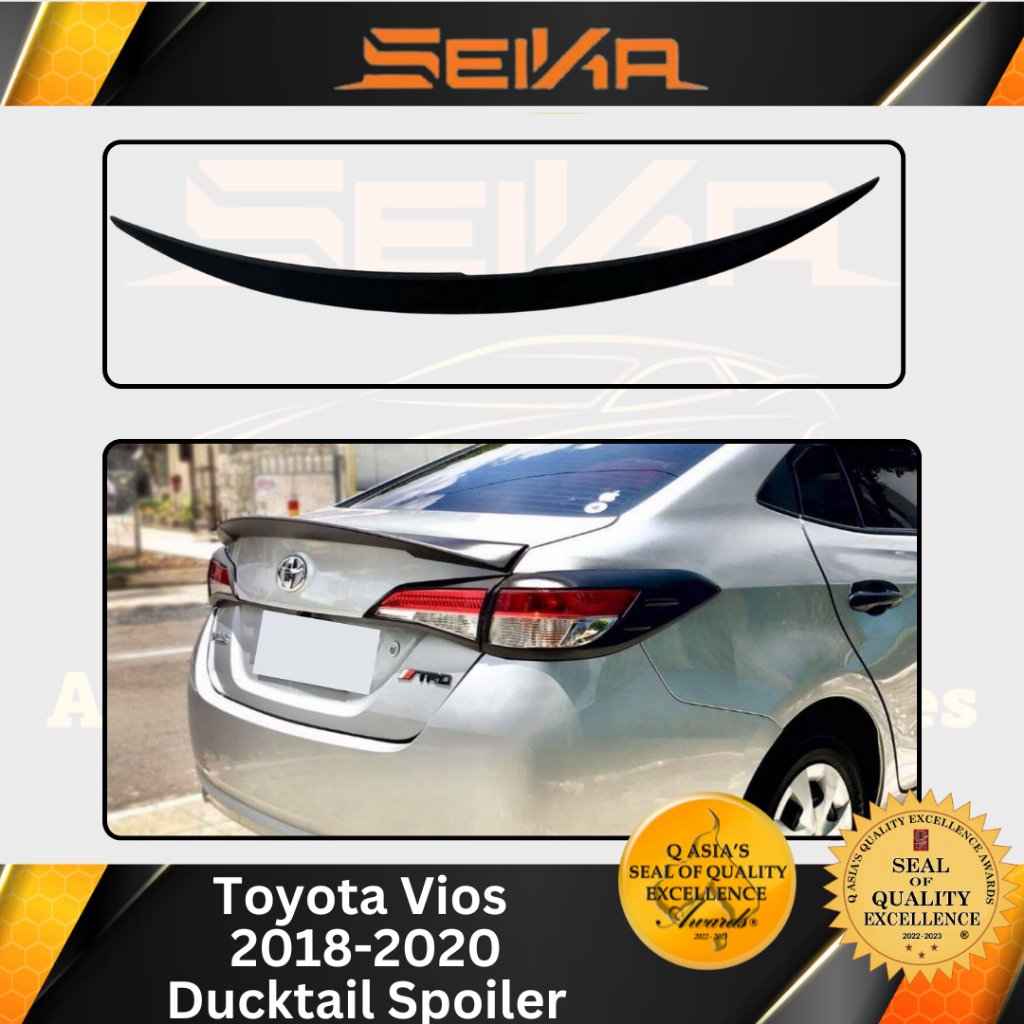 Toyota Vios 2018-2020 Ducktail Spoiler | Shopee Philippines