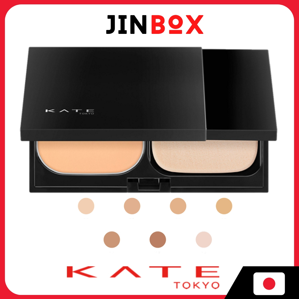 KATE Skin Cover Filter Foundation With sponge 13g (6 colors) | Shopee ...