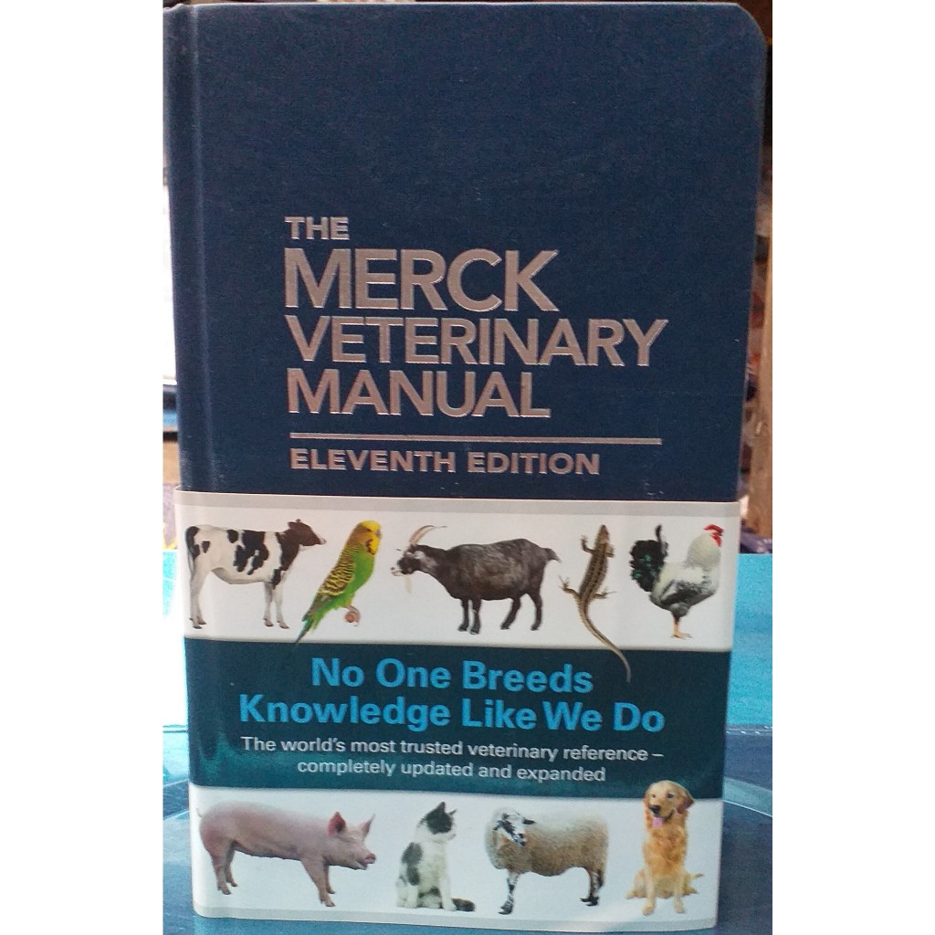 THE MERCK VETERINARY MANUAL 11th EDITION | Shopee Philippines