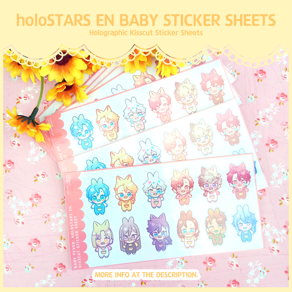 STICCIES by Soraille [holoTEMPUS] Baby Fever Series holostars TEMPUS ...