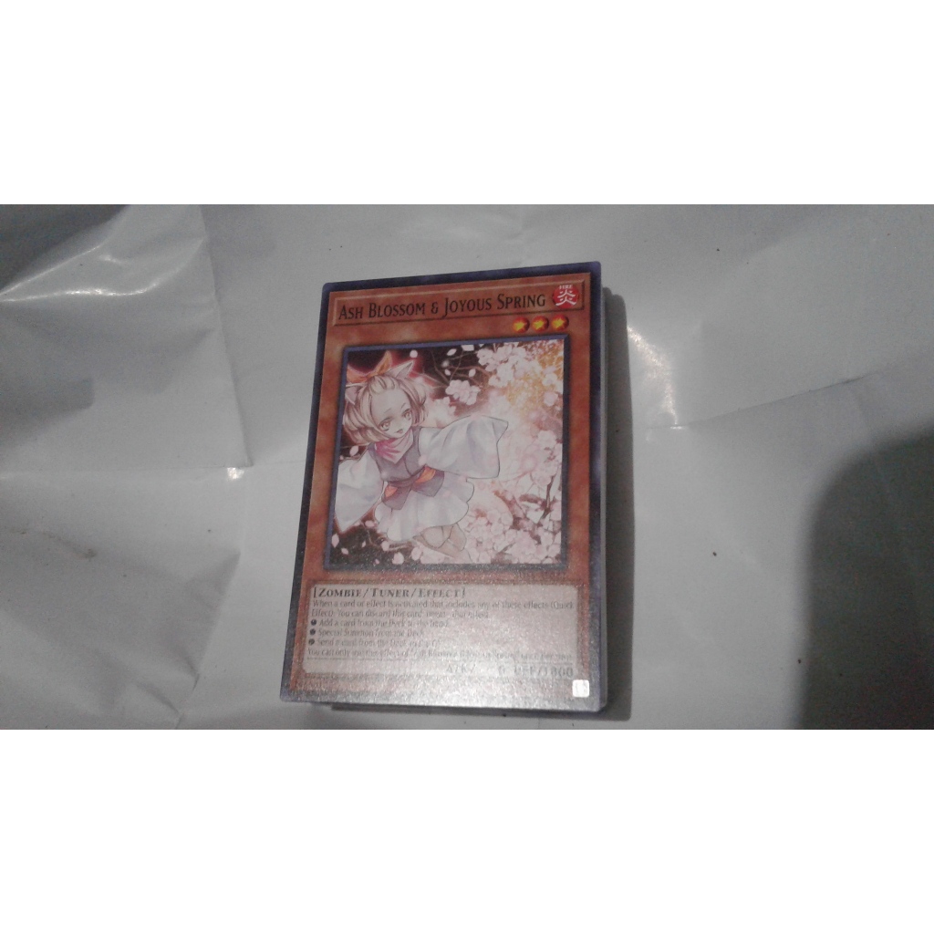 Yugioh Deck Yu-Gi-Oh! Ash Blossom Card Sleeves  Official Deck Protectors  (50 Count) Ash Blossom & Joyous Spring Sleeves