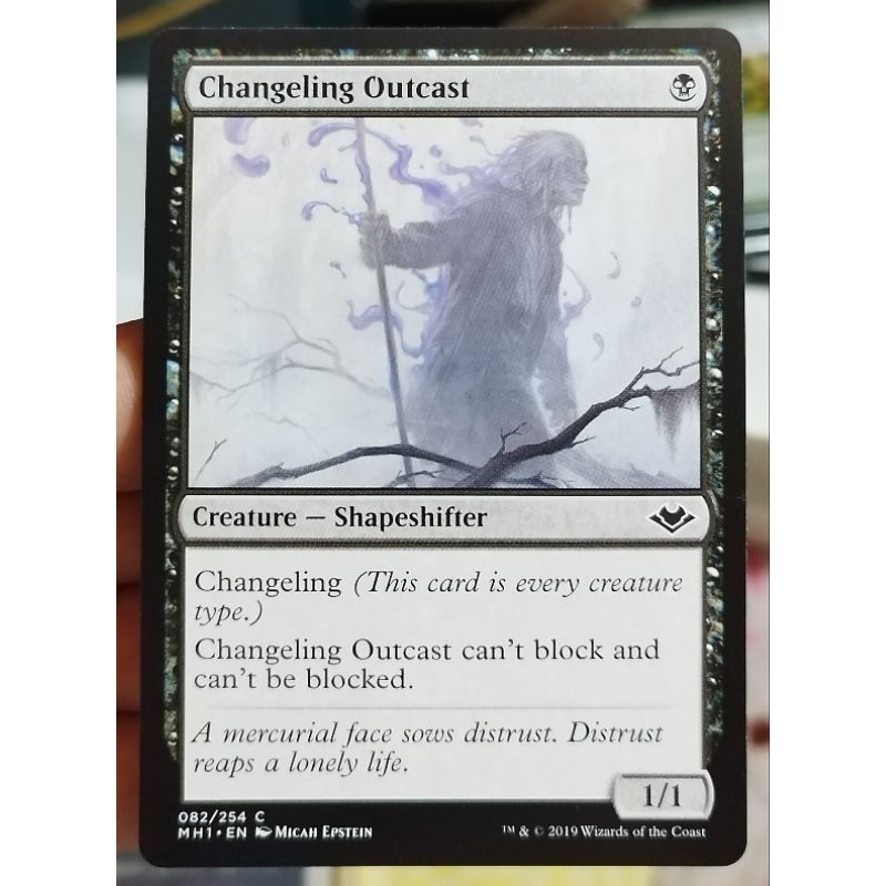 Magic: The Gathering - Changeling Outcast - Cangiante Reietto - Foto 7