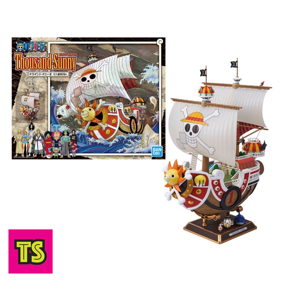 THOUSAND SUNNY, LAND OF WANO VER. BY BANDAI | Shopee Philippines