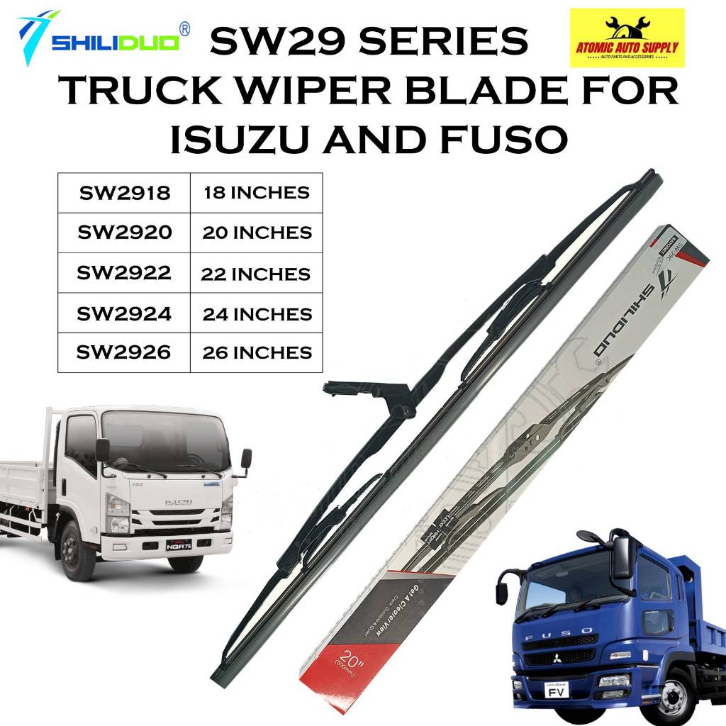 SHILIDUO TRUCK WINDSHIELD WIPER BLADE FOR ISUZU AND FUSO - SW29 SERIES ...