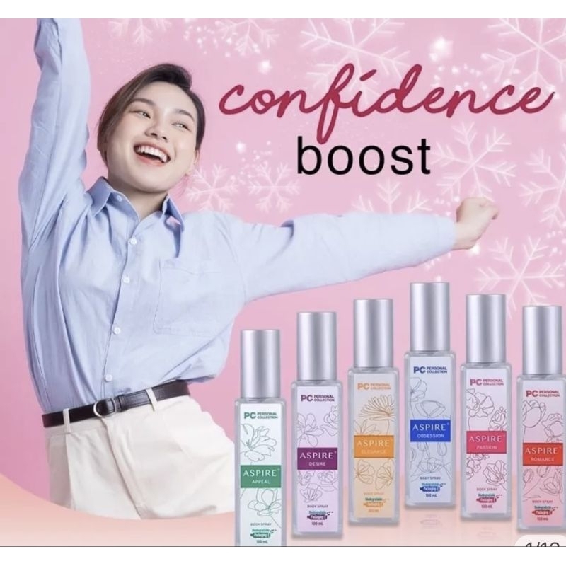 Aspire Body Spray Colonge 100ml | Shopee Philippines