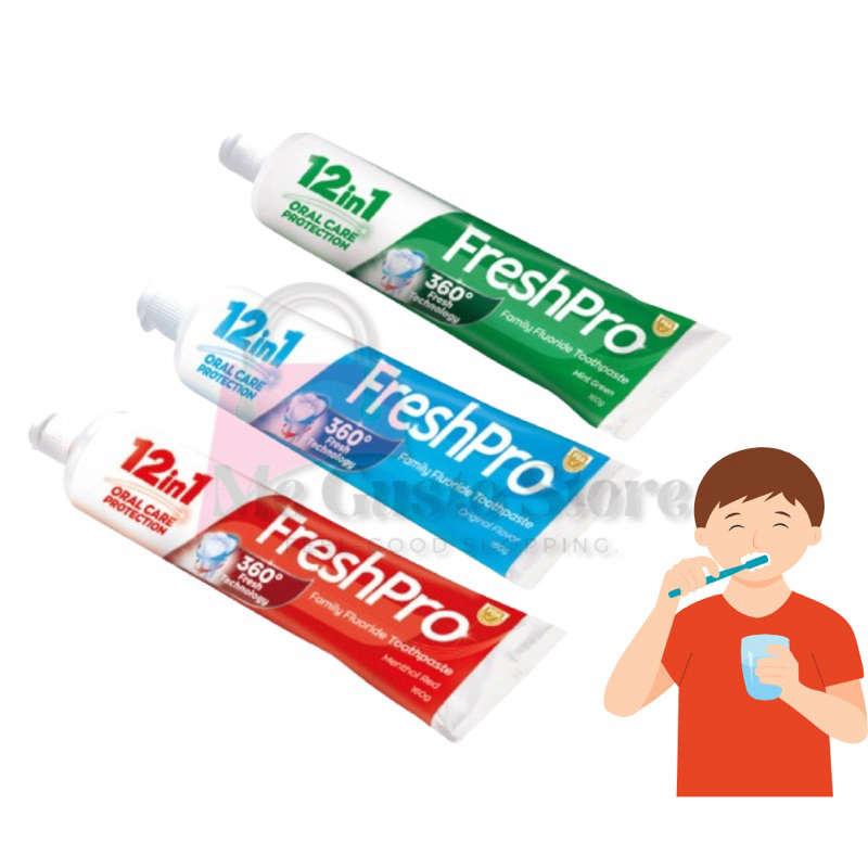 Fresh Pro Family Flouride Toothpaste | Shopee Philippines