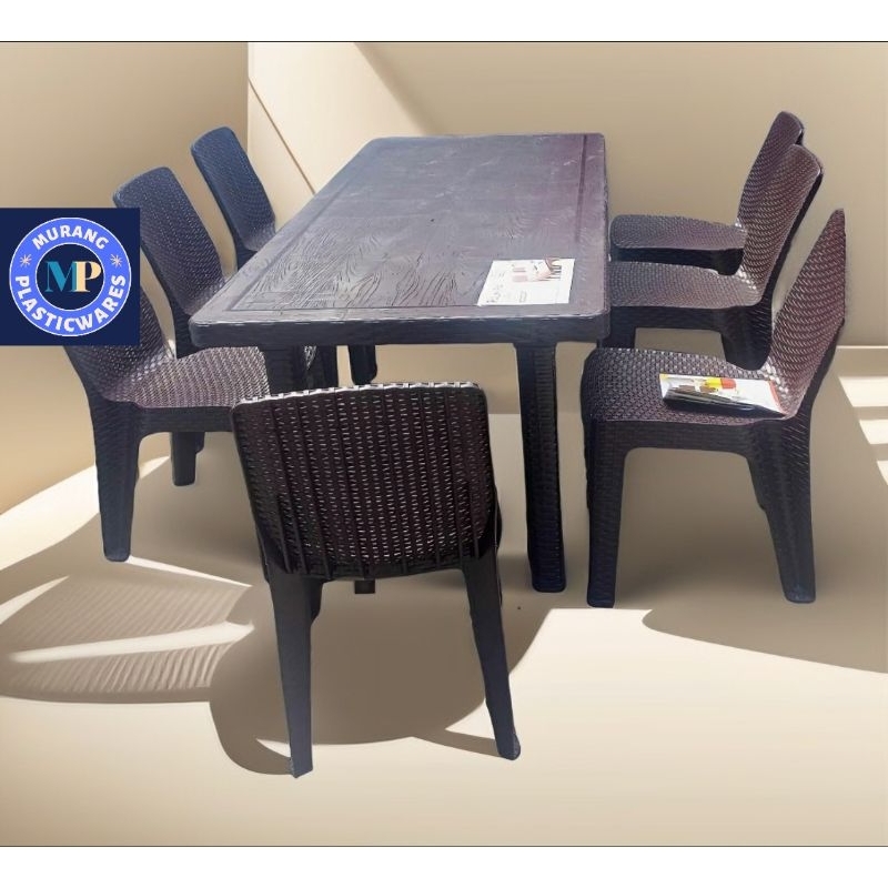 COD ZOOEY PALMERA RATTAN TABLE 8-SEATER Shopee Philippines