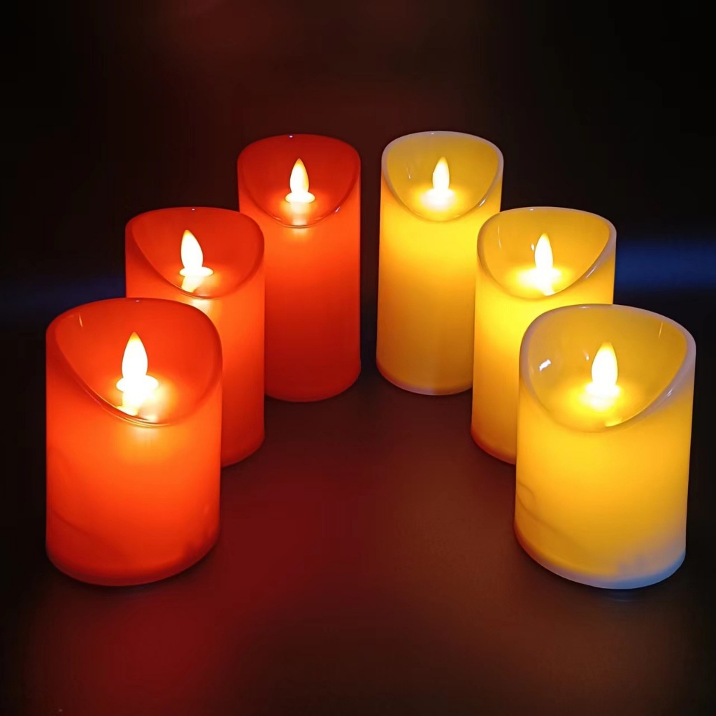 LED Swinging Electronic Candle Lamp Flameless Flickering Candles ...