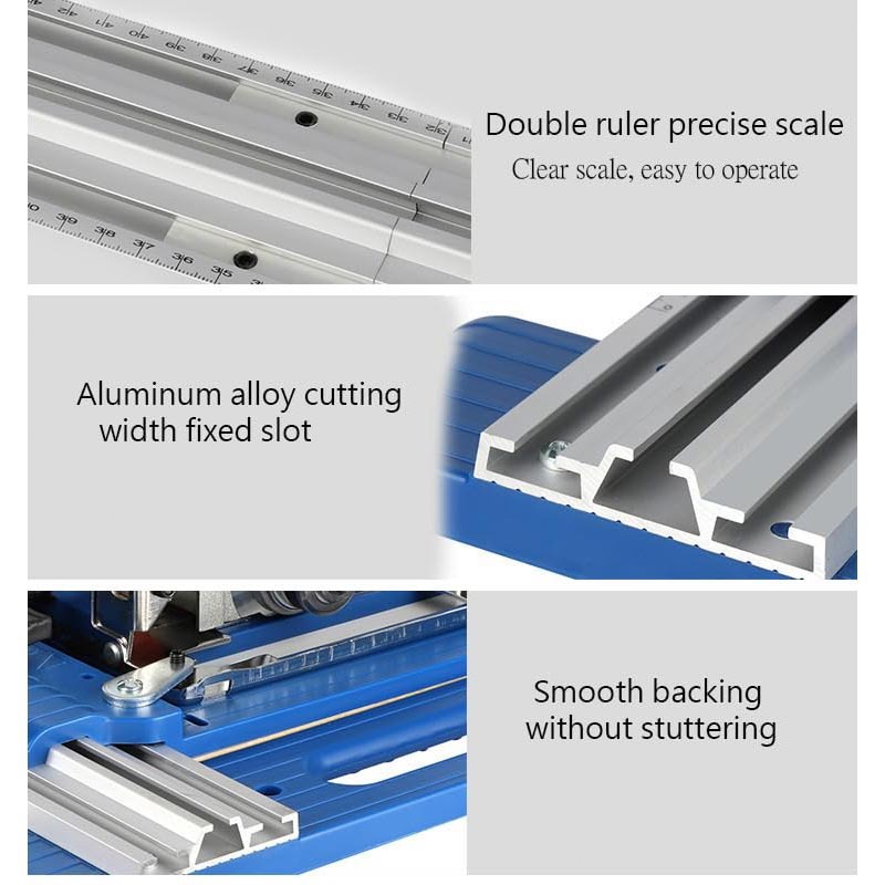 Woodworking Saw Guide Universal Track Saw Guide System with Adjustable ...