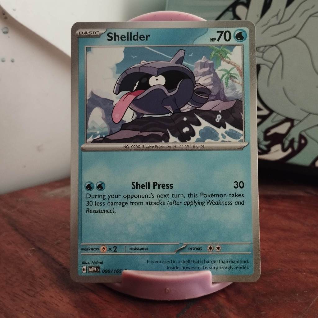 Shellder - 90/165 - Common Scarlet and Violet 151 Pokémon TCG | Shopee ...