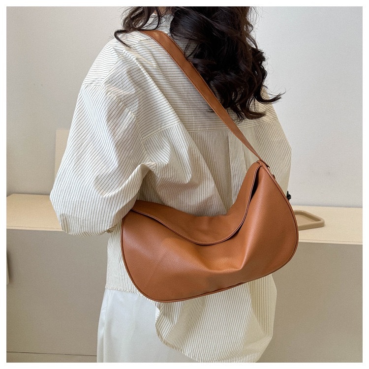 Mumu 4013 Korean Leather Women Sling Bag Shoulder Dumpling Kili Kili ...