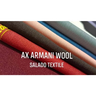 AX ARMANI WOOL FABRIC (Wholesale per/yard) | Shopee Philippines