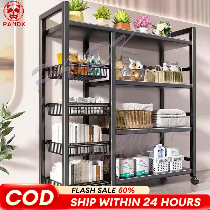 Kitchen Organizer Storage Rack Microwave Rack Metal Rack Household ...