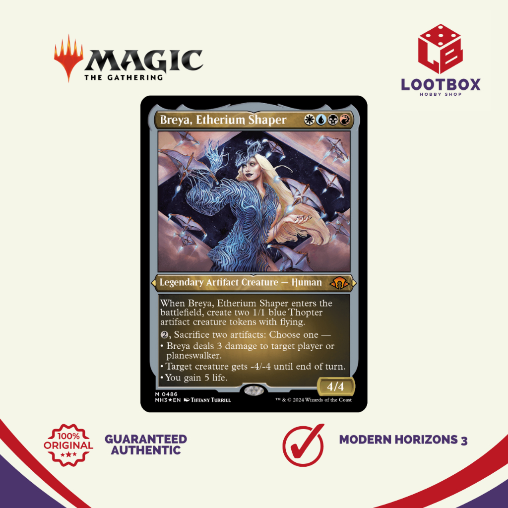 Magic the Gathering: Breya, Etherium Shaper (Mythic Rare) - Modern ...