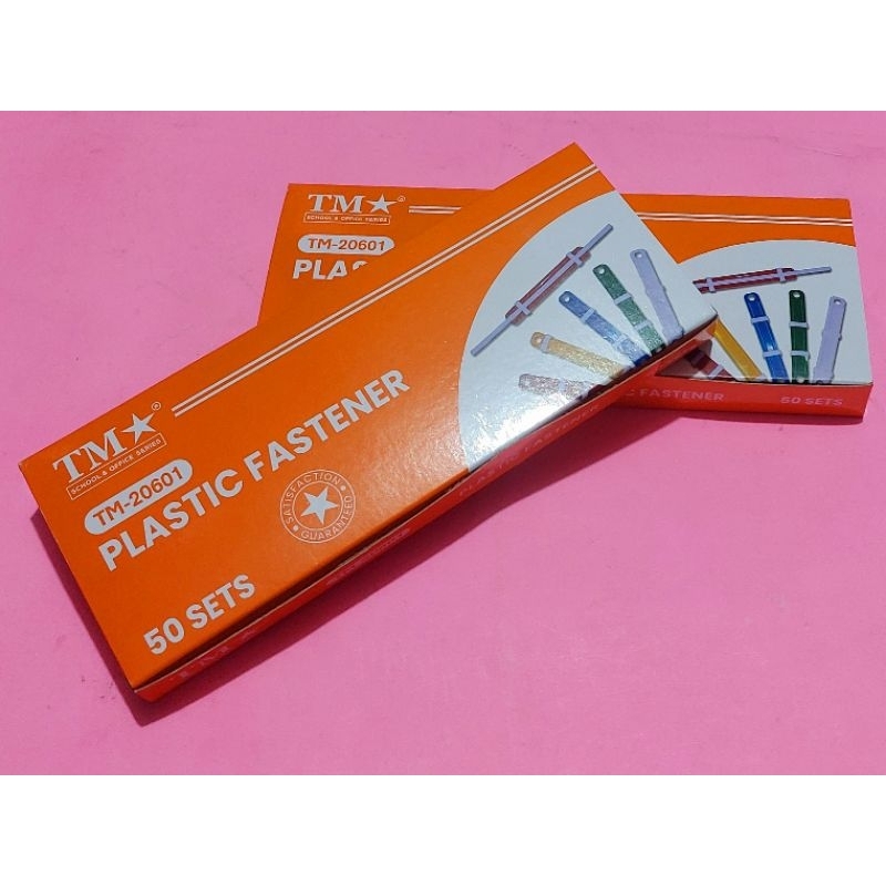 Plastic Fastener (1 box = 50 pairs) | Shopee Philippines