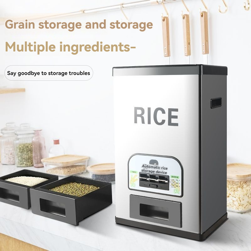 CTTC 20 /25 Kilos Rice Storage Rice Household Automatic Rice Dispenser ...