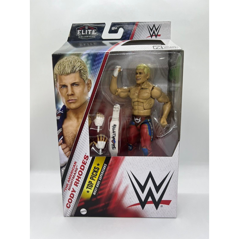 Cody Rhodes (Red Tights) - WWE Elite Top Picks 2024 (Wave 2) Mattel WWE ...