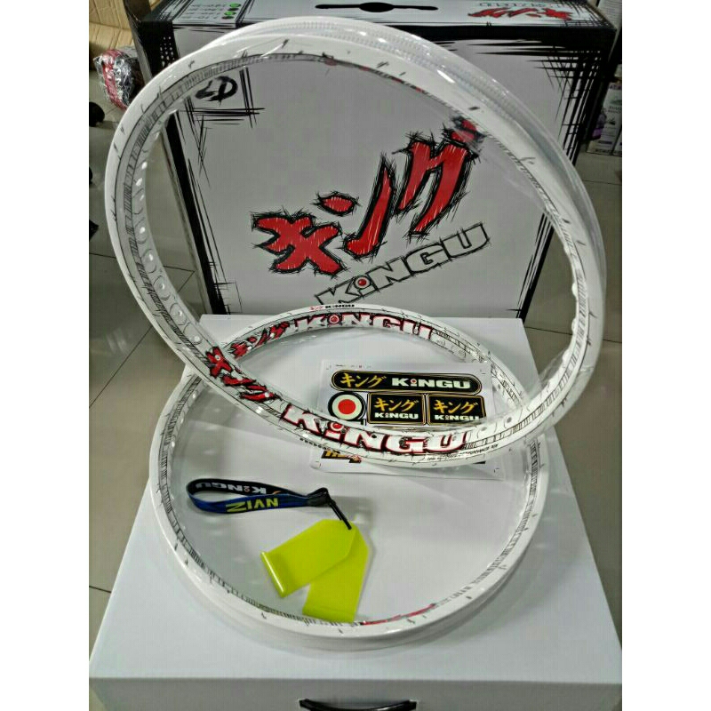 KINGU 2D RIM WHITE 1.2 X17 AND 1.4X17 | Shopee Philippines