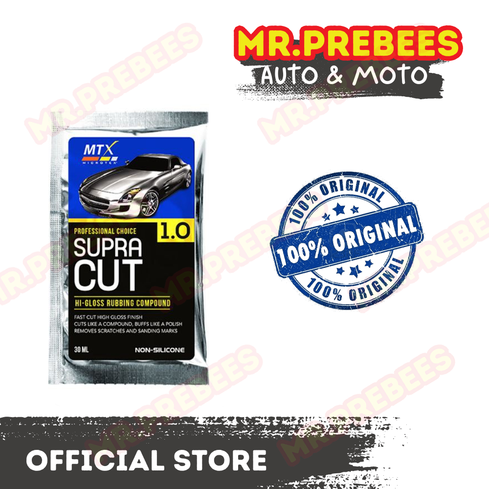 MICROTEX MTX SupraCUT (Hi-Gloss Rubbing Compound) 30ml | Shopee Philippines