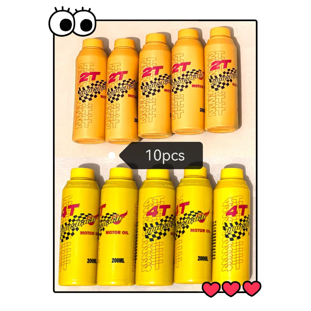 ENGINE SAVER 2T /4T ENGINE SAVER MOTORCYCLE OIL 10PCS | Shopee Philippines