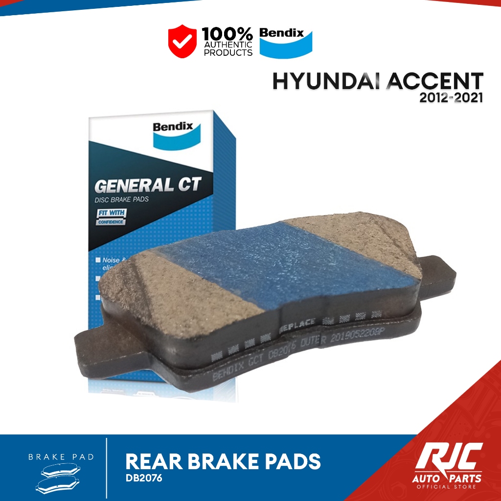 DBA Rear Street Series Brake Pads | Hyundai Accent (12-17) (DB2076SS)