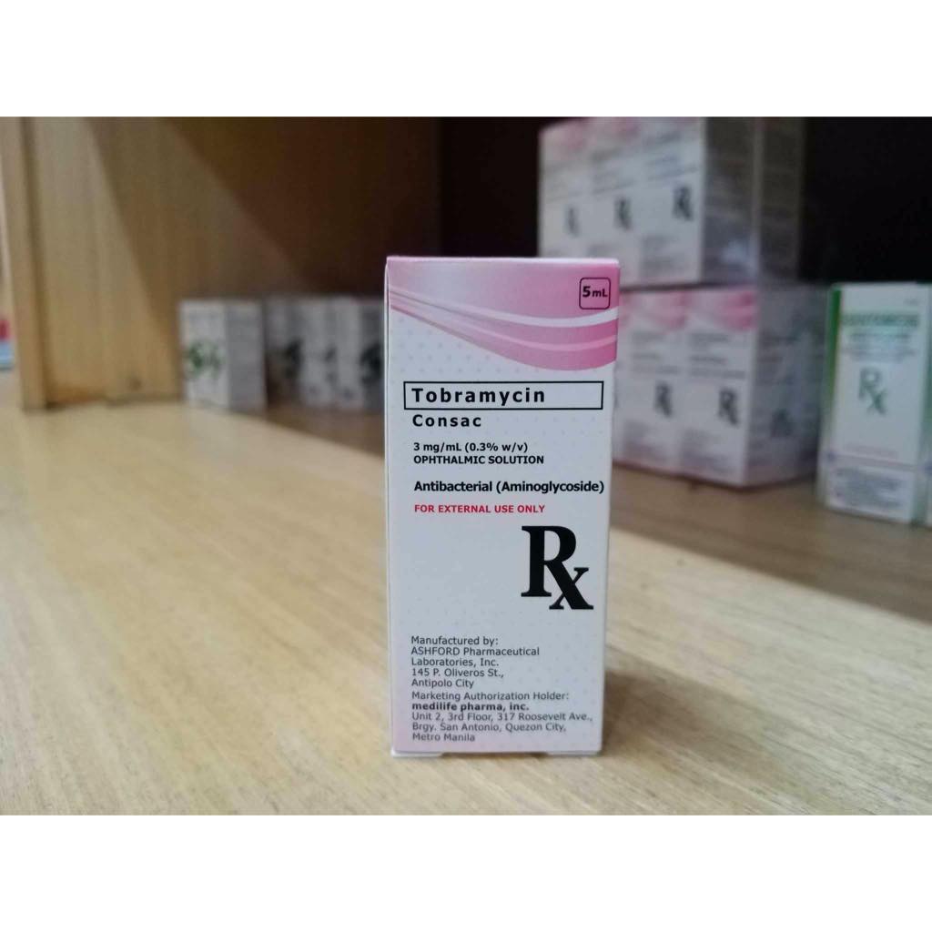 Consac 5mg Eye drops | Shopee Philippines