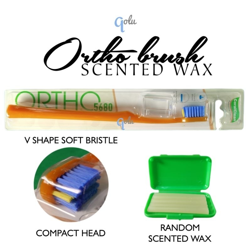 Dental Toothbrush Ortho Kit Braces Care Oral Interdental Brush B ...