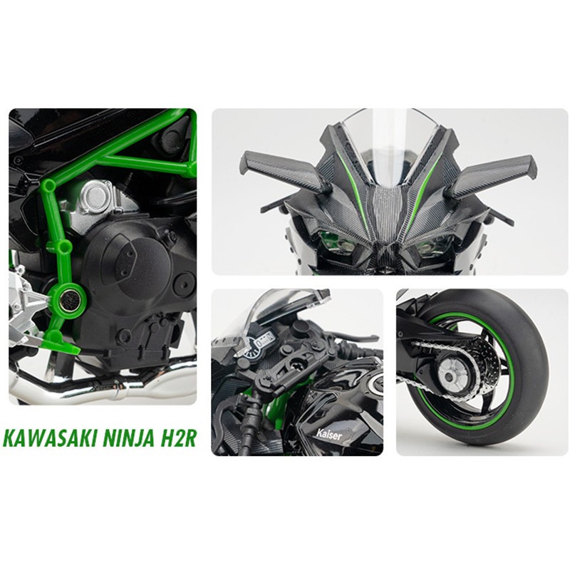 1:18 Scale Yamaha Motorcycle Model Kawalsaki Ninja H2R Motorcycle Model ...