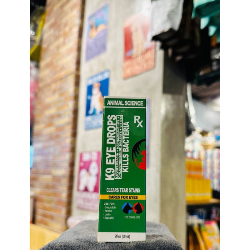 Animal Science K9 EYE Drops for Dogs and Cats (60ml) Shopee Philippines