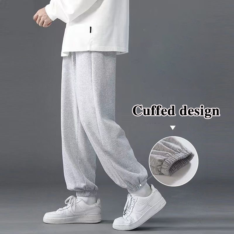 Jogging pants for men black grey sweatpants maong pants for men sweat pants for men plus size Shopee Philippines