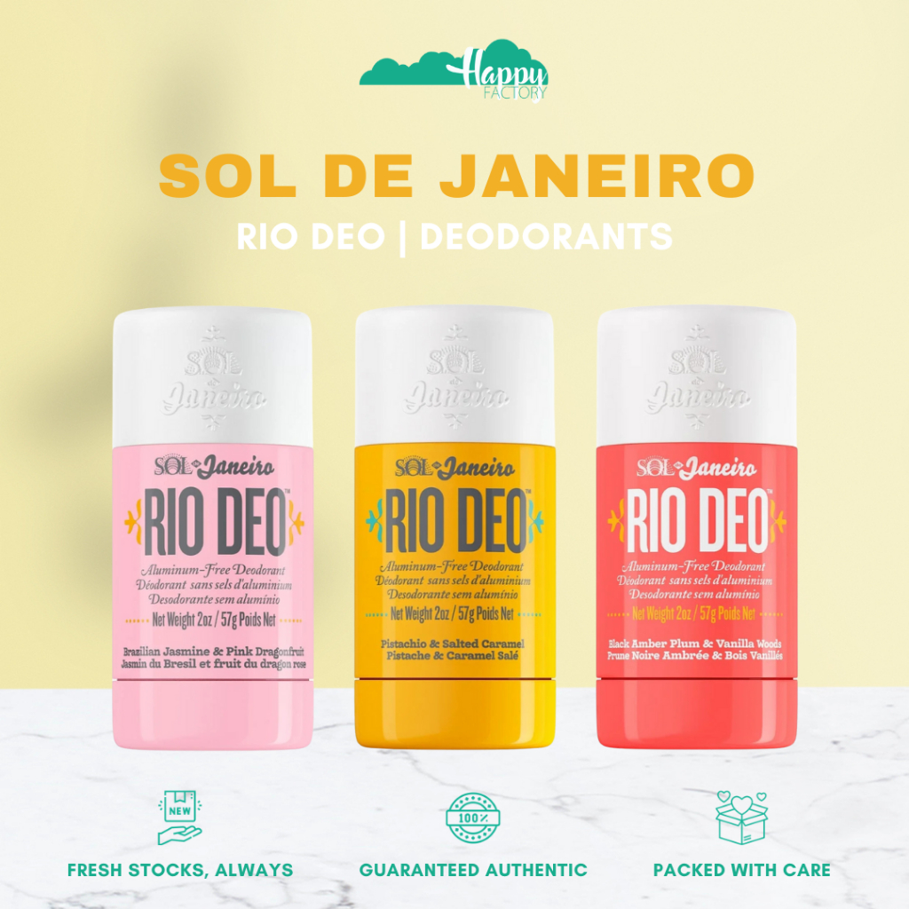 SOL DE JANEIRO Rio Deo Aluminum-Free Deodorant Cheirosa 62 | Cheirosa ...